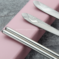 Stainless Steel Flatware Spoon And Chopsticks